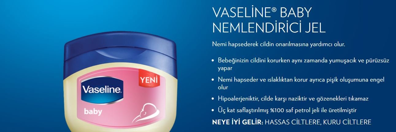 vaseline nemlendirici jel